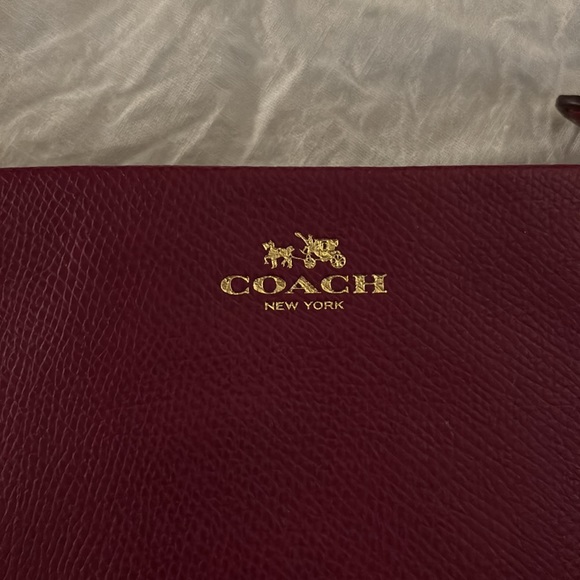 Hot Pink Coach Wristlet - Picture 3 of 4